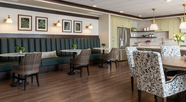 Amira Bloomington community room